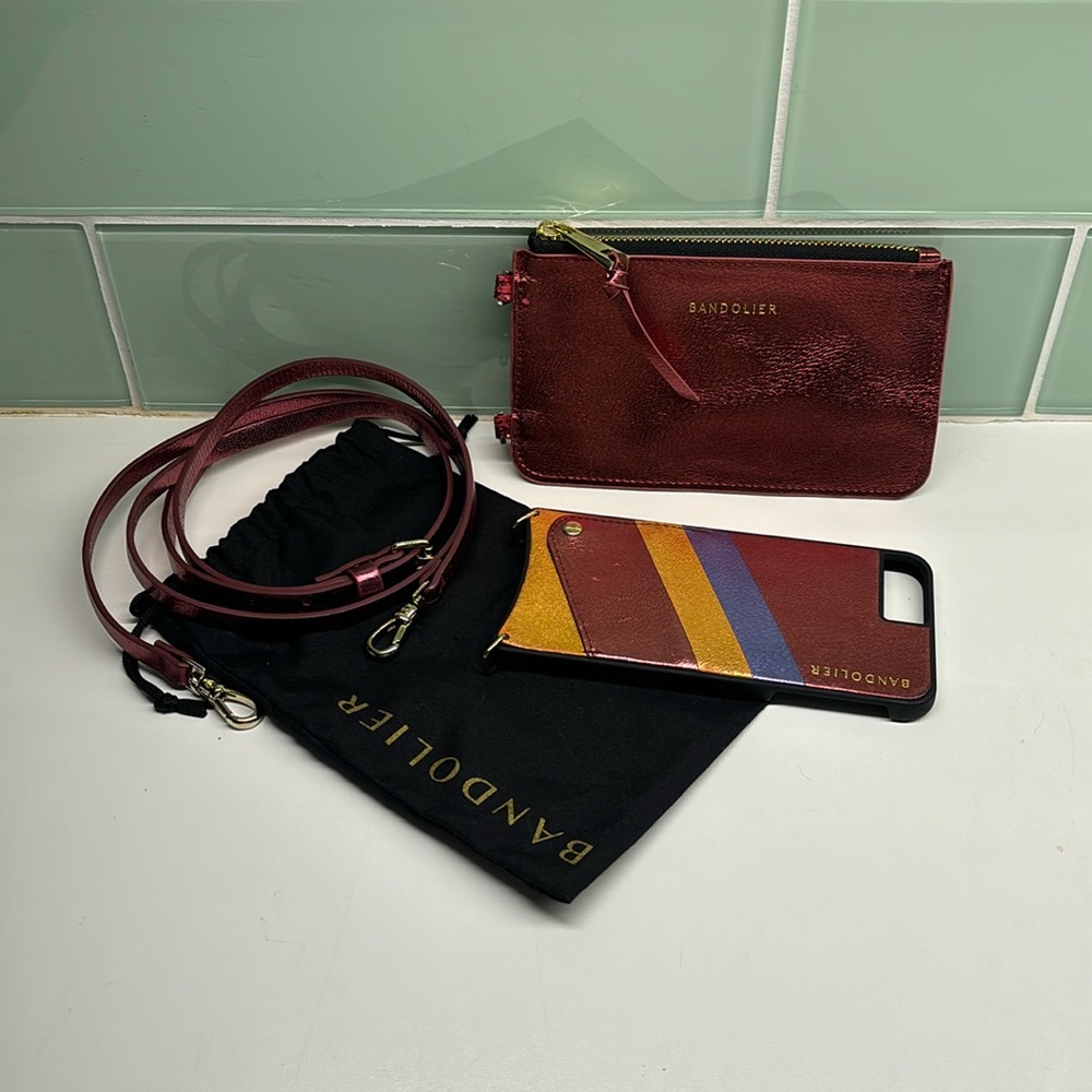 Bandolier iPhone case and pouch; 6+ / 7+ / 8 +